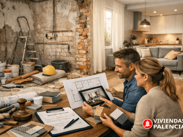 Comprar piso o casa para reformar en Palencia como oportunidad de inversion