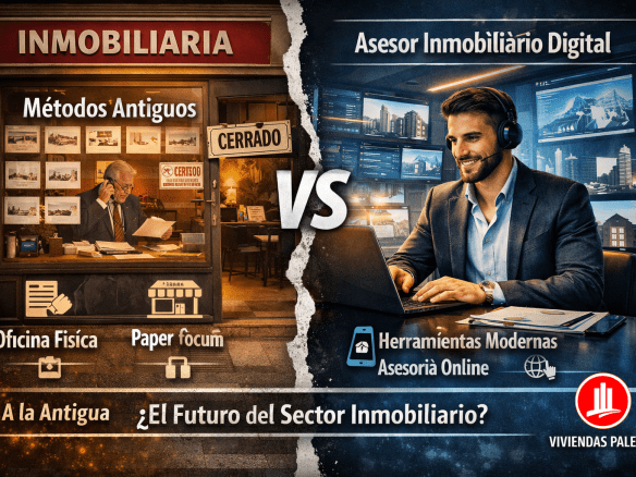 Como funcionan las inmobiliarias online sin oficina en Palencia