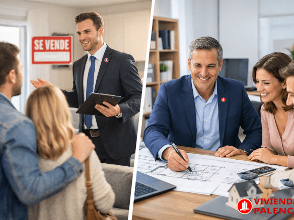 Diferencia entre asesor y agente inmobiliario en Palencia