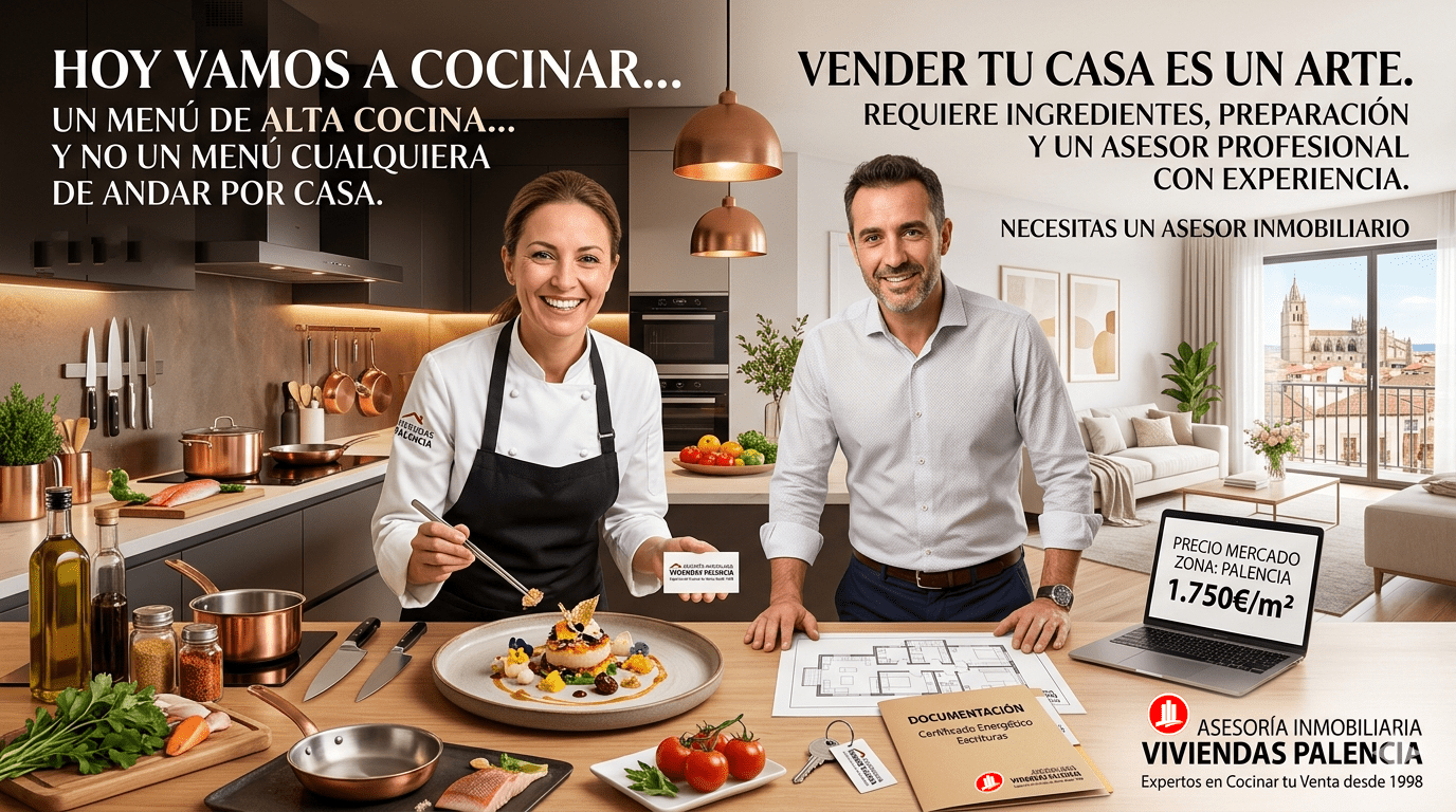 Receta de exito para vender una propiedad en Palencia inmobiliaria