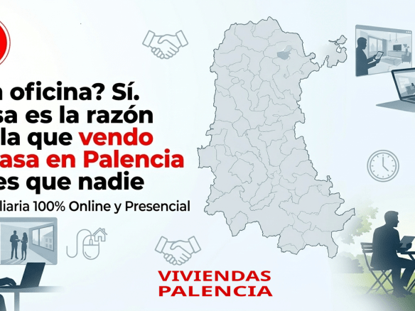 Agente independiente defiende mejor el precio que una gran inmobiliaria en Palencia