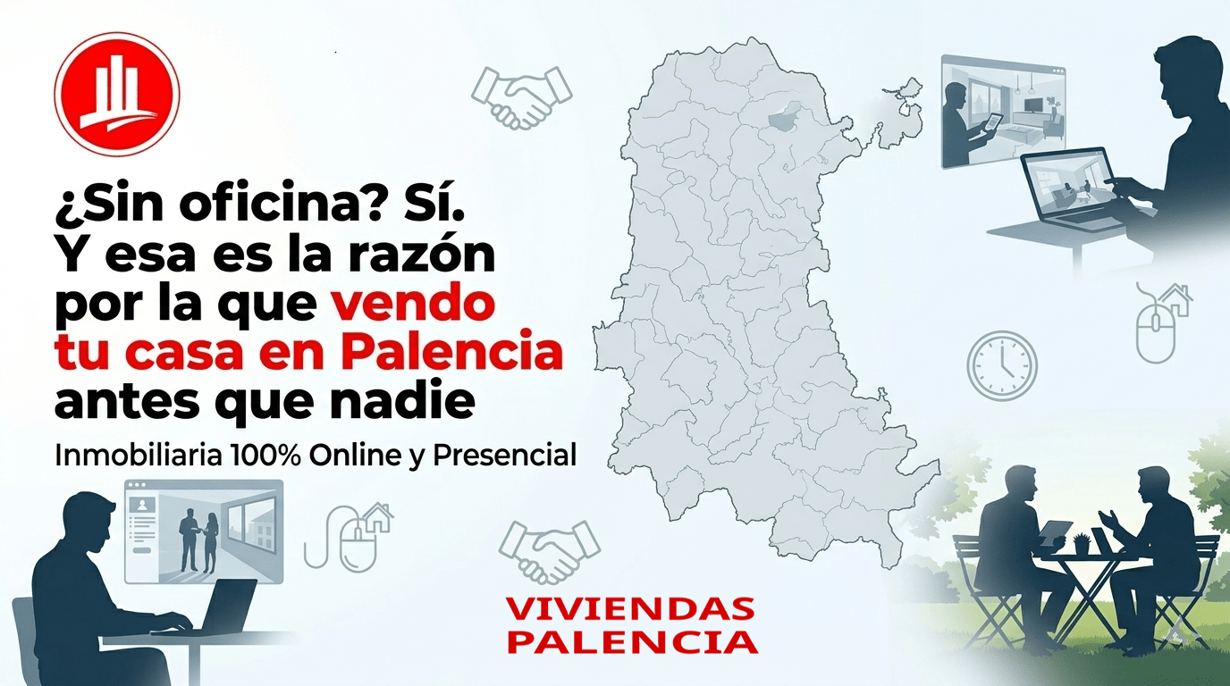 Agente independiente defiende mejor el precio que una gran inmobiliaria en Palencia