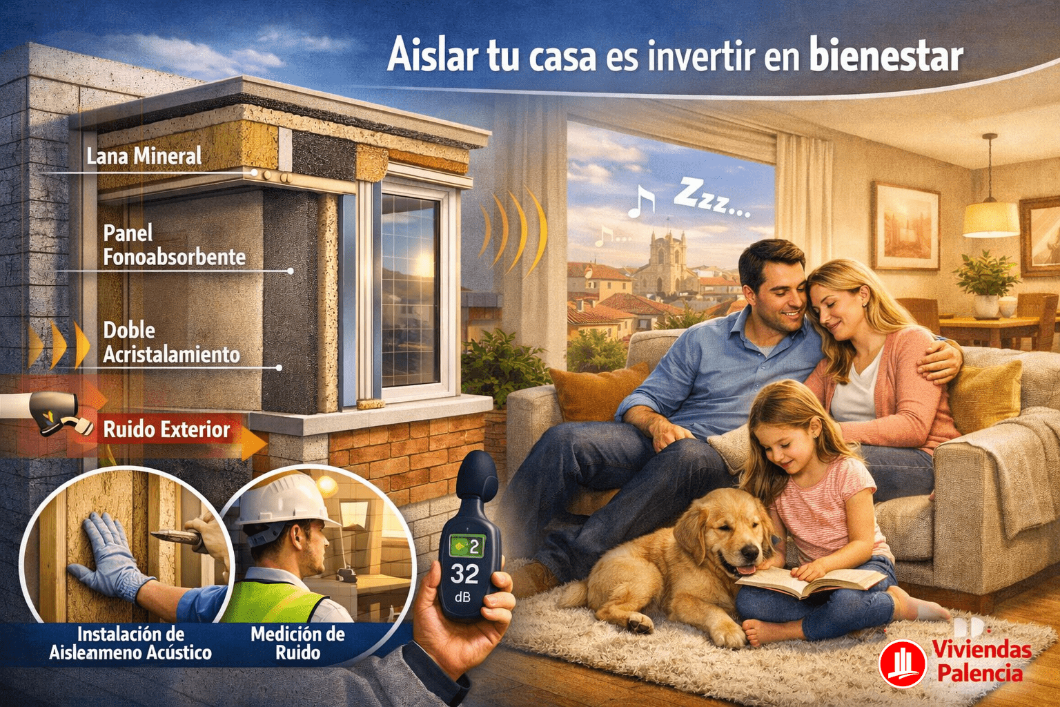 Aislar casa en el centro de Palencia como inversion para vender mas caro
