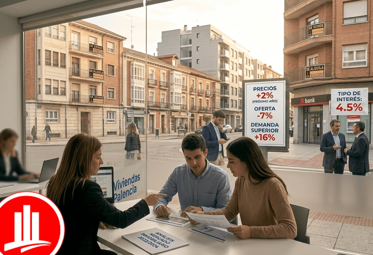 Lecciones del mercado inmobiliario 2023 para no perder dinero vendiendo en Palencia