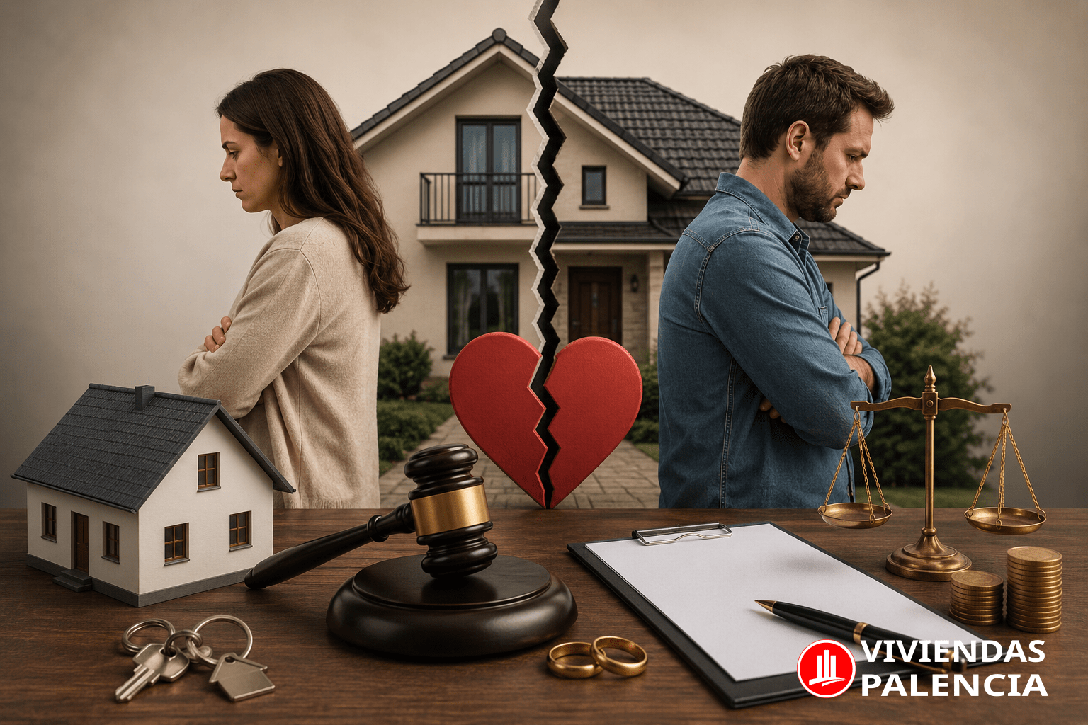 Divorcio y vivienda como vender de mutuo acuerdo en Palencia antes del juez