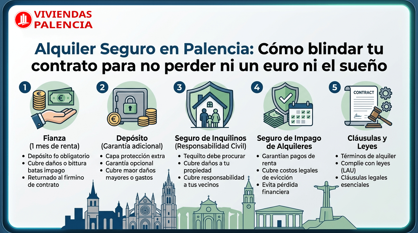 Alquiler seguro en Palencia como blindar tu contrato de arrendamiento