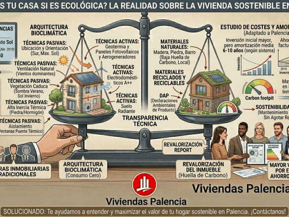 Vale mas tu casa si es ecologica vivienda sostenible en Palencia