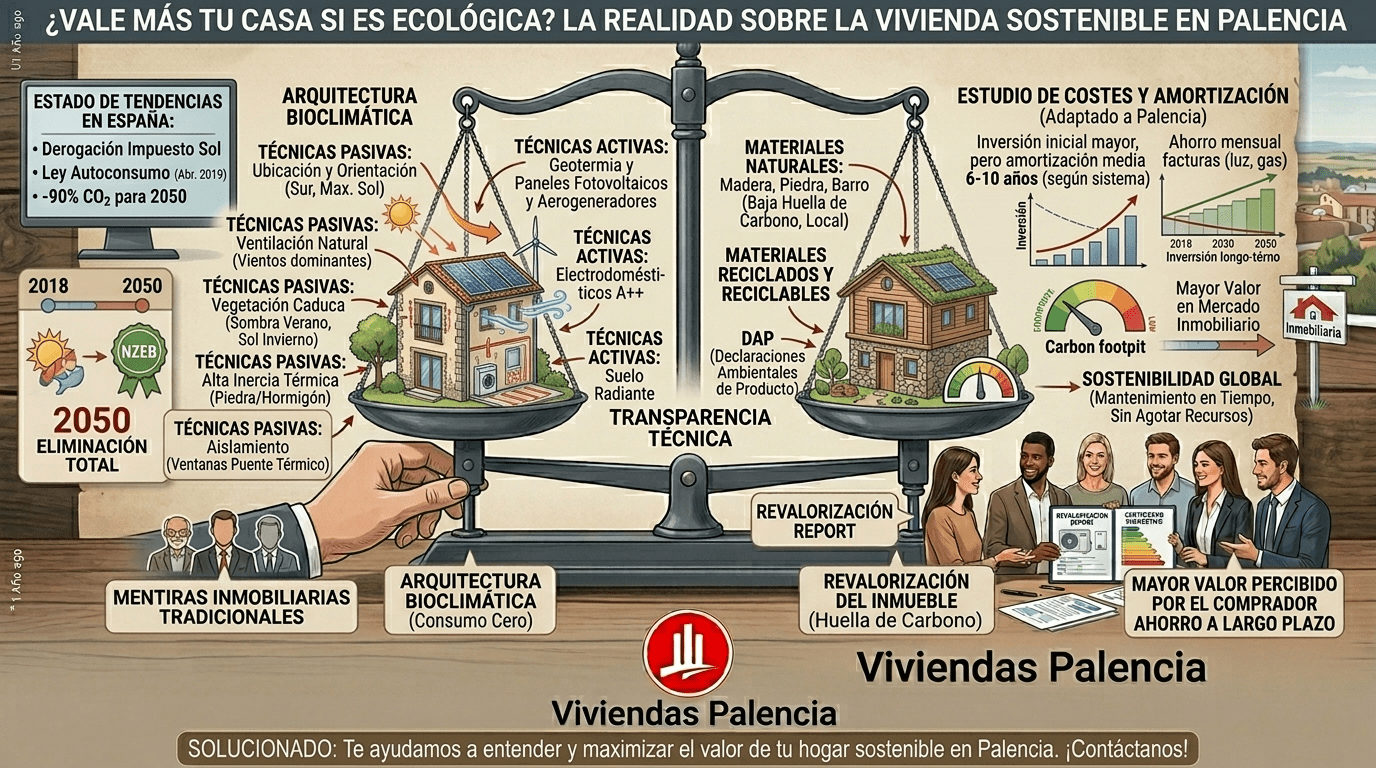 Vale mas tu casa si es ecologica vivienda sostenible en Palencia