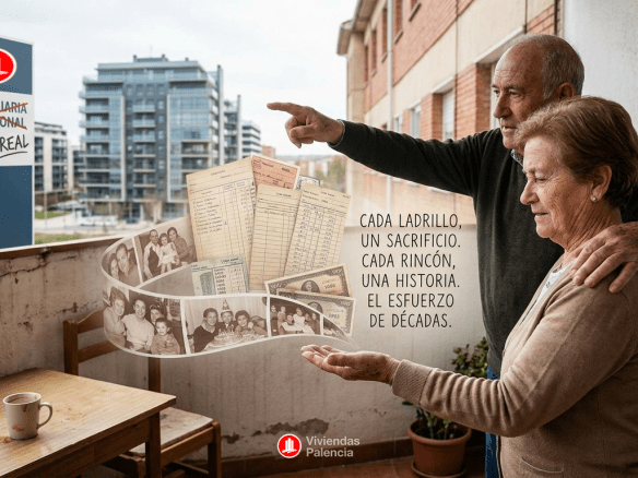 Diferencia entre precio que quiere el propietario y el mercado en Palencia