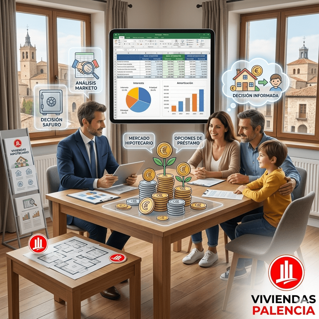 Asesor hipotecario independiente para comprar vivienda en Palencia