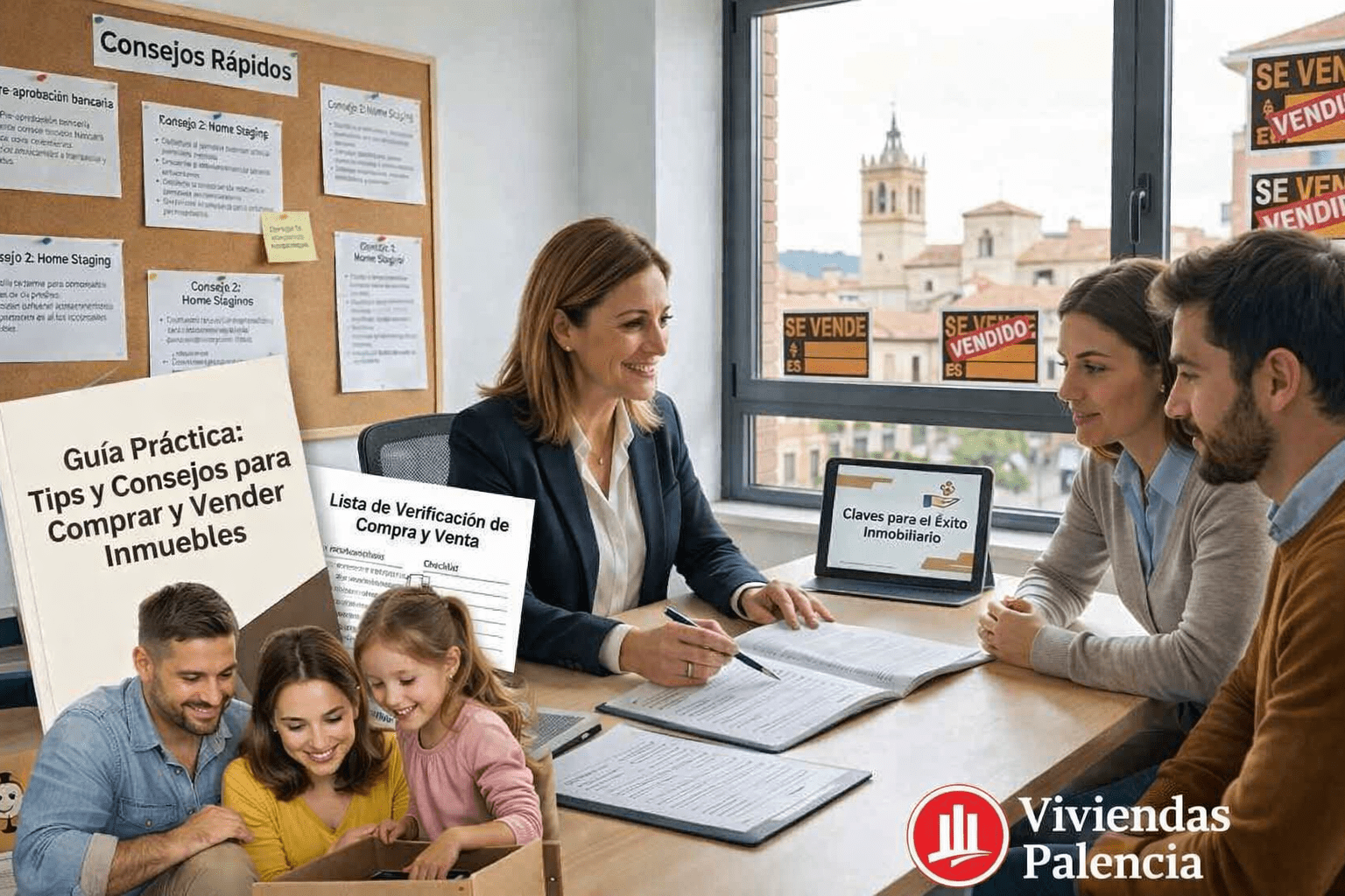 Consejos y tips para comprar y vender inmuebles en Palencia