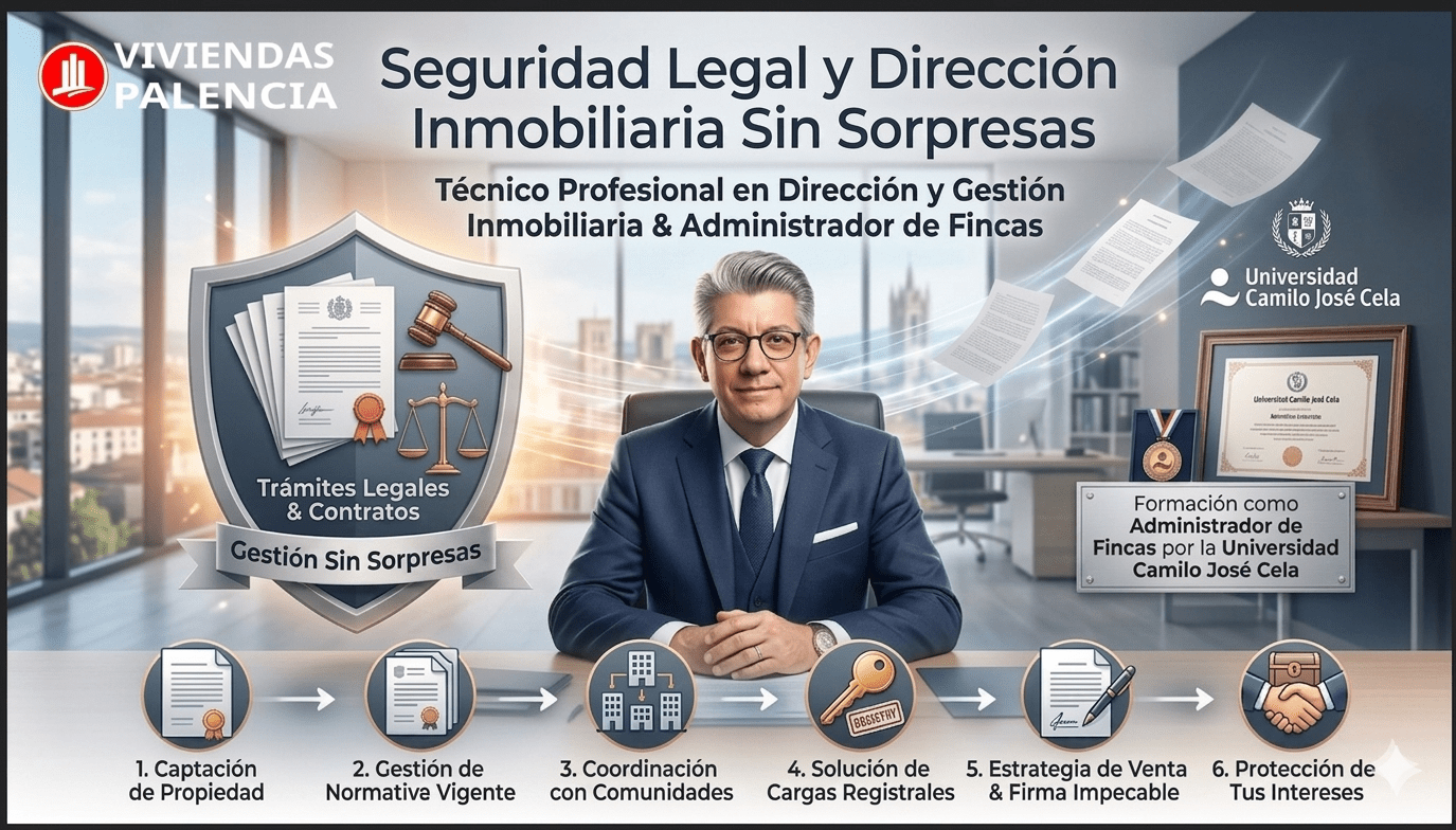 Seguridad legal y direccion inmobiliaria sin sorpresas en Palencia
