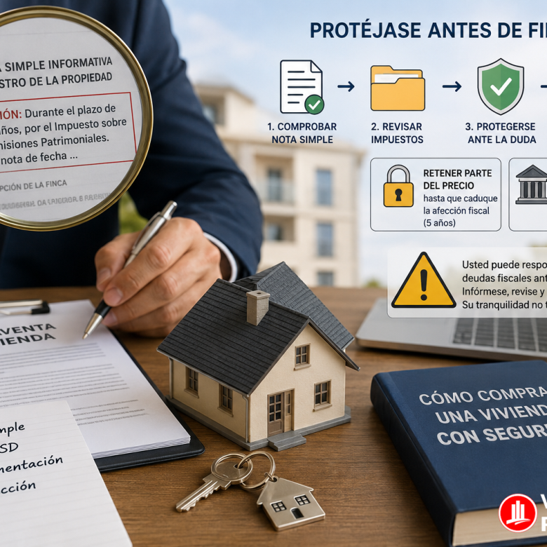 ¿Qué es la afección fiscal en una compraventa inmobiliaria?