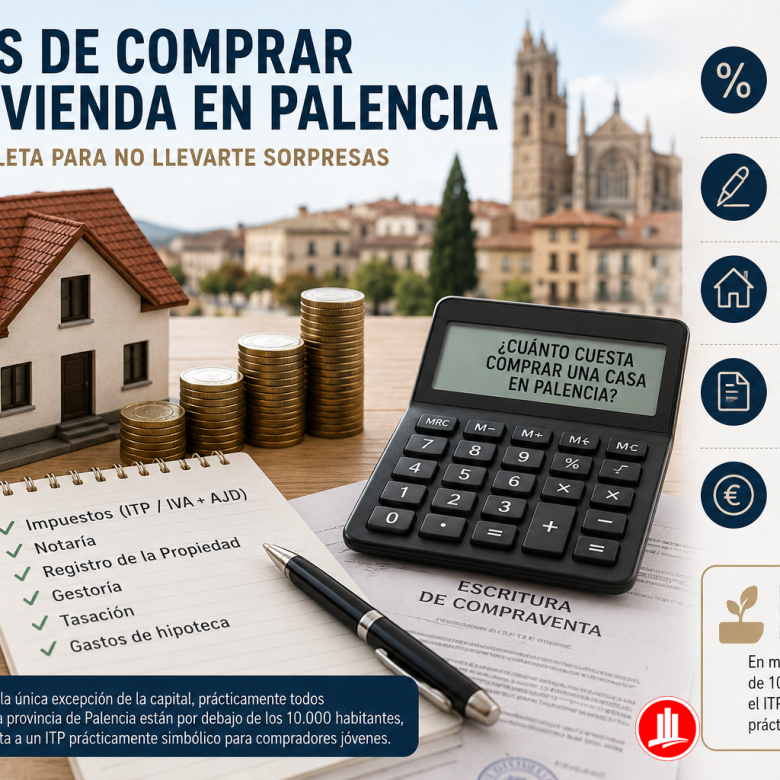 Gastos de comprar una vivienda en Palencia